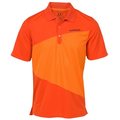 Oakley Short Sleeve Striation Polo Dark Orange
