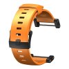 Suunto Core oranssi elastomeeriranneke kiinnitysaisoilla