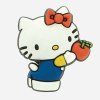 Jibbitz Hello Kitty ja omena