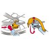 Chariot Axle-Mount ezHitch Partial